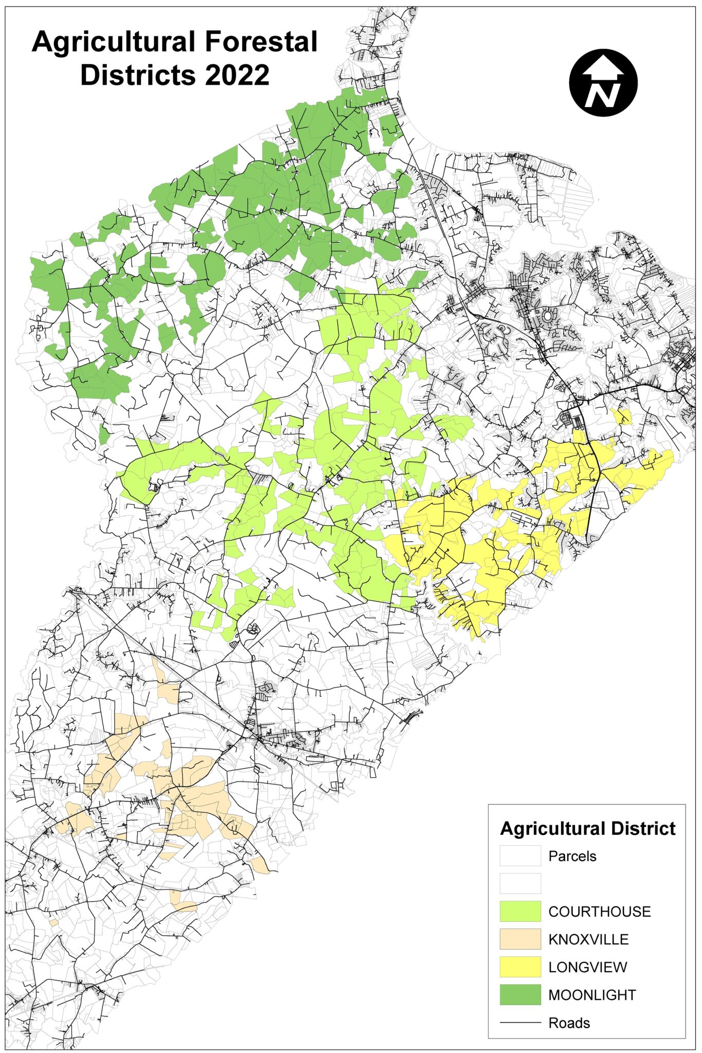 Agricultural & Forestal Districts Isle of Wight Department of